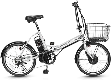 電動アシスト自転車 20インチ 24V 7.8Ahバッテリー 前輪250Wモータ