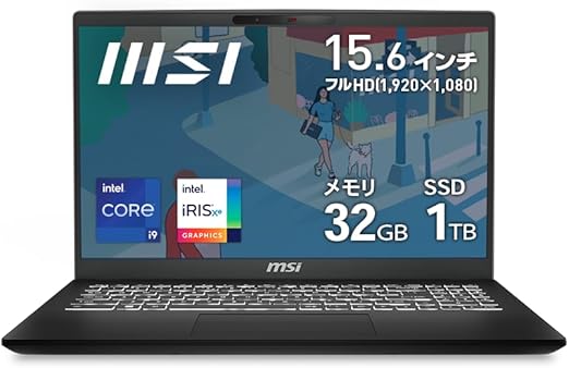 MSI ビジネスノートPC Modern15H