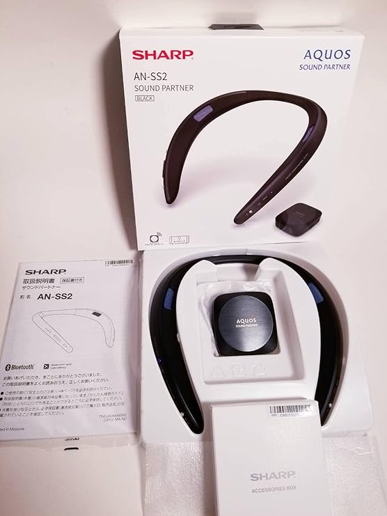 シャープ テレビ用ワイヤレススピーカーAN-SS2-B