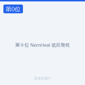 第９位 NemHeal 低反発枕