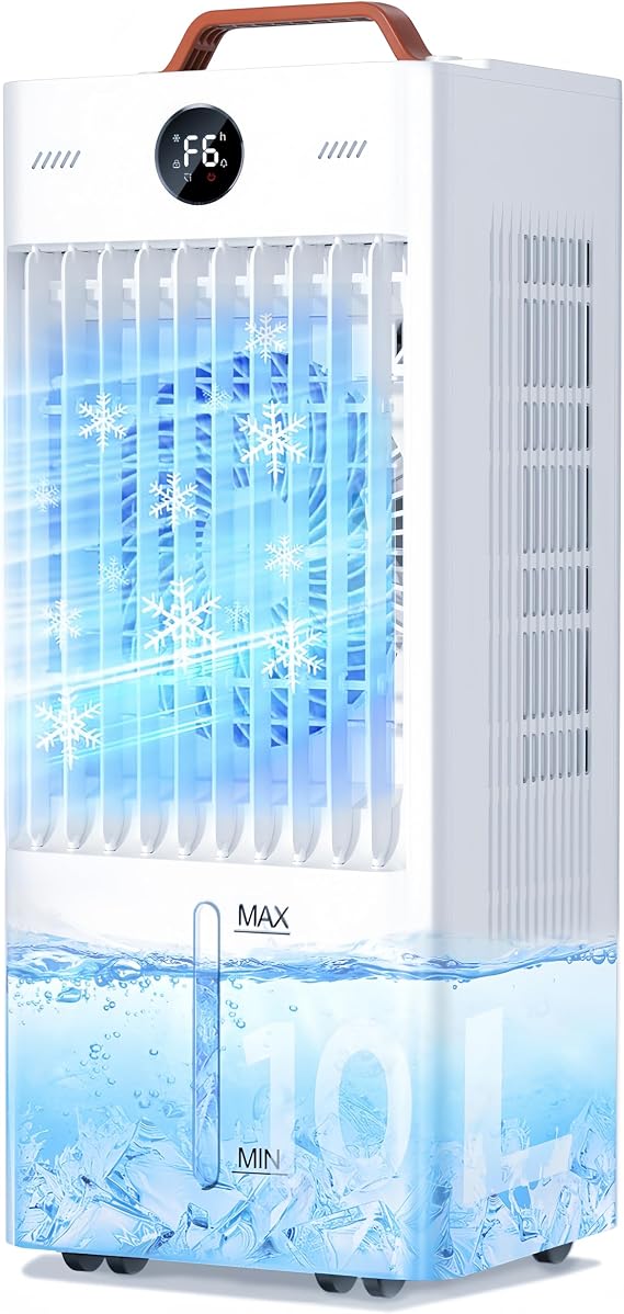冷風機 強力 10L水タンク+6個専用保冷パック