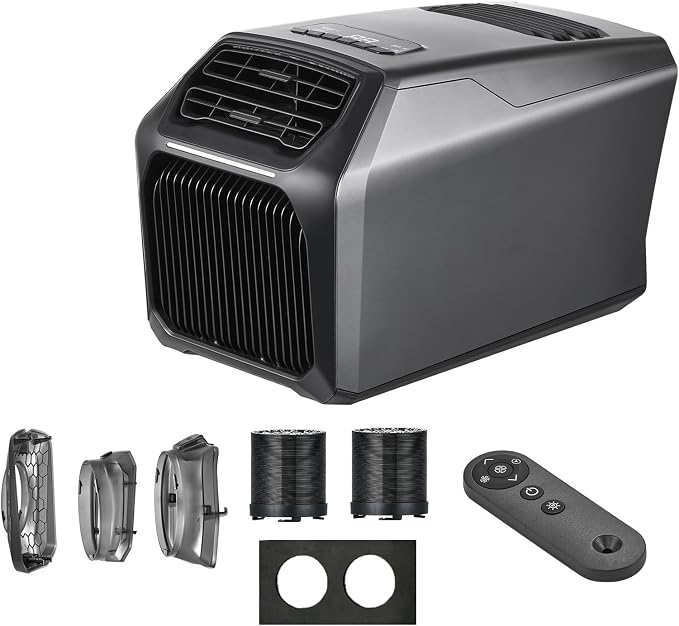 OUTOHOME ポータブルエアコン テント用 冷房6800BTU・暖房7500