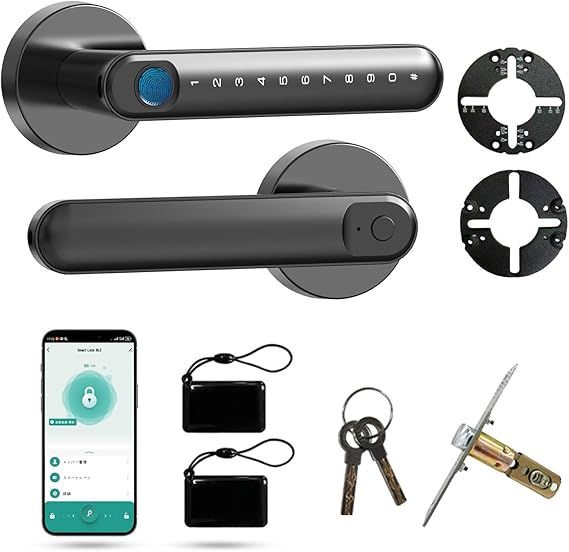 Chatlockスマートロック 玄関 後付けオートロック 電子錠 プロ 指紋認証