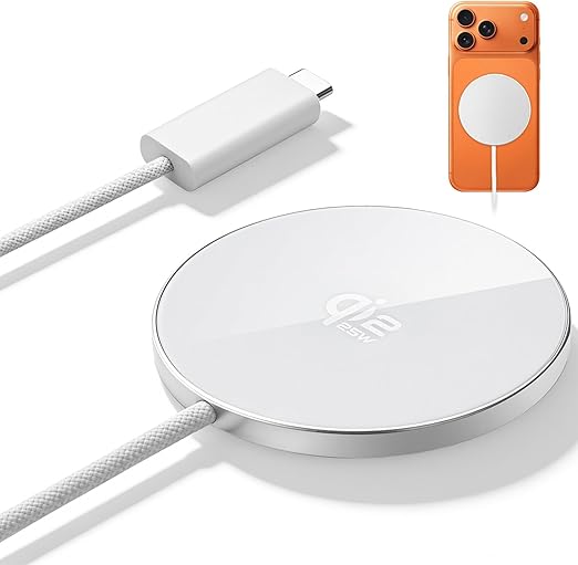 FEEKI Mag Safe充電器 25W Qi2認証 マグネット式 ワイヤレス