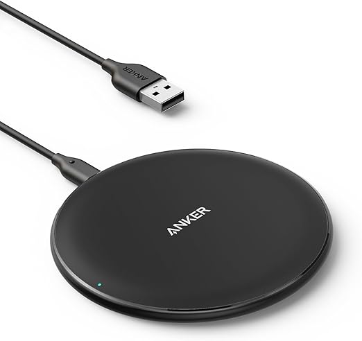 Anker PowerWave 10 Pad ワイヤレス充電器 Qi認証 iPh